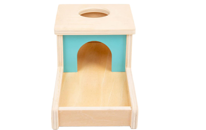 LM KIDS Wooden Sensory Coin Box Drawer