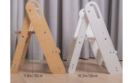 LM KIDS Montessori Wooden Step Stool