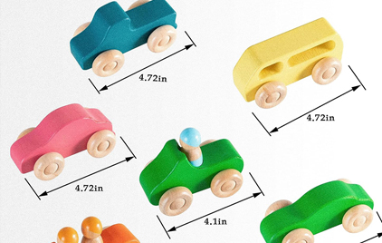 LM KIDS Wooden car toys