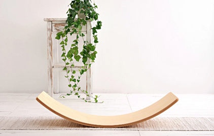 LM KIDS Balance Board – Natural Wood