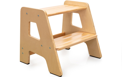 LM KIDS Wooden Step Stools for Kids