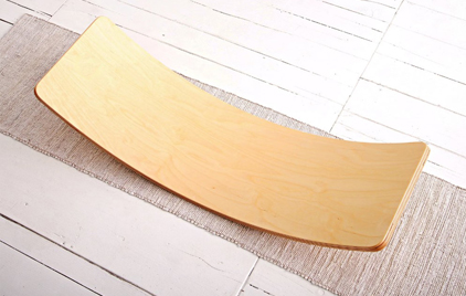 LM KIDS Balance Board – Natural Wood
