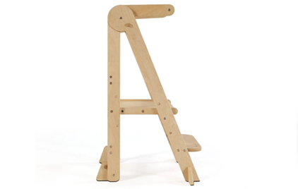 LM KIDS New Educational Tower – Natural Wood