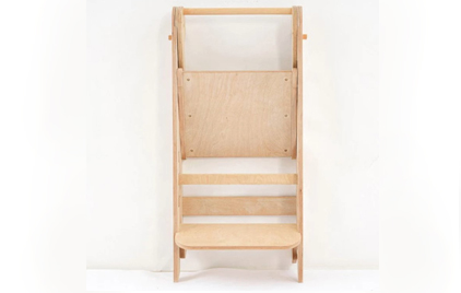 LM KIDS New Educational Tower – Natural Wood